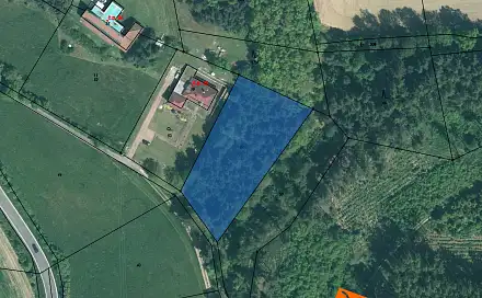 Prodej pozemku 61 m², Únice, okres Strakonice