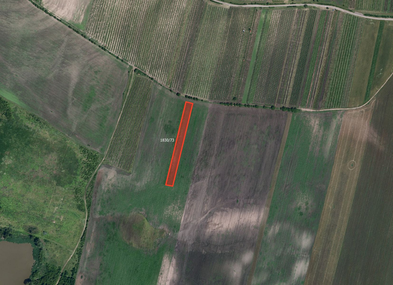 Prodej pole 2 074 m²