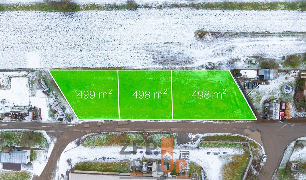 Prodej stavebního pozemku 499 m², Kroměříž – náhled fotky 2