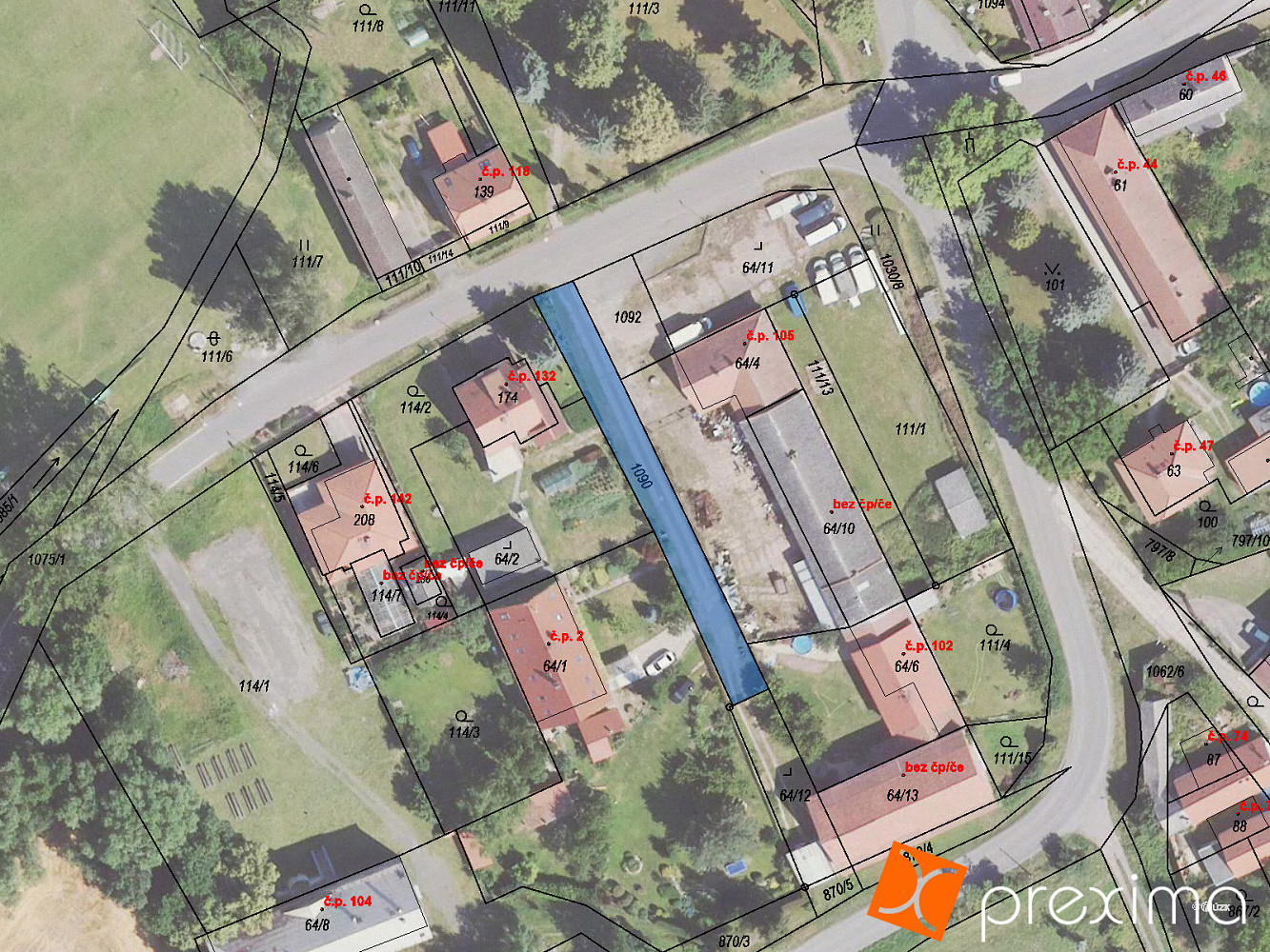Prodej pozemku 83 m²