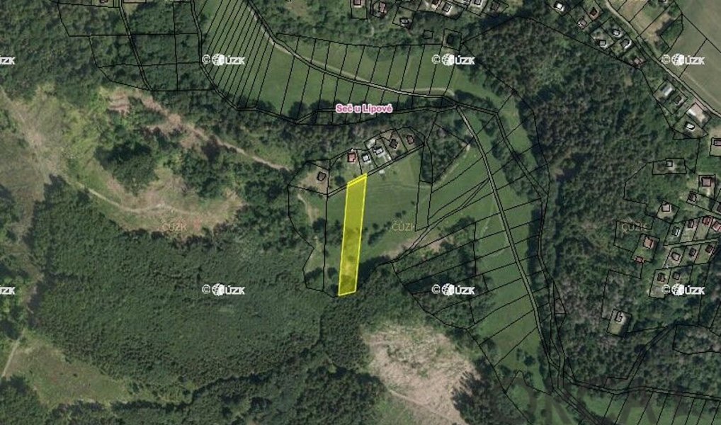Prodej pozemku 1 245 m², Lipová – náhled fotky 2