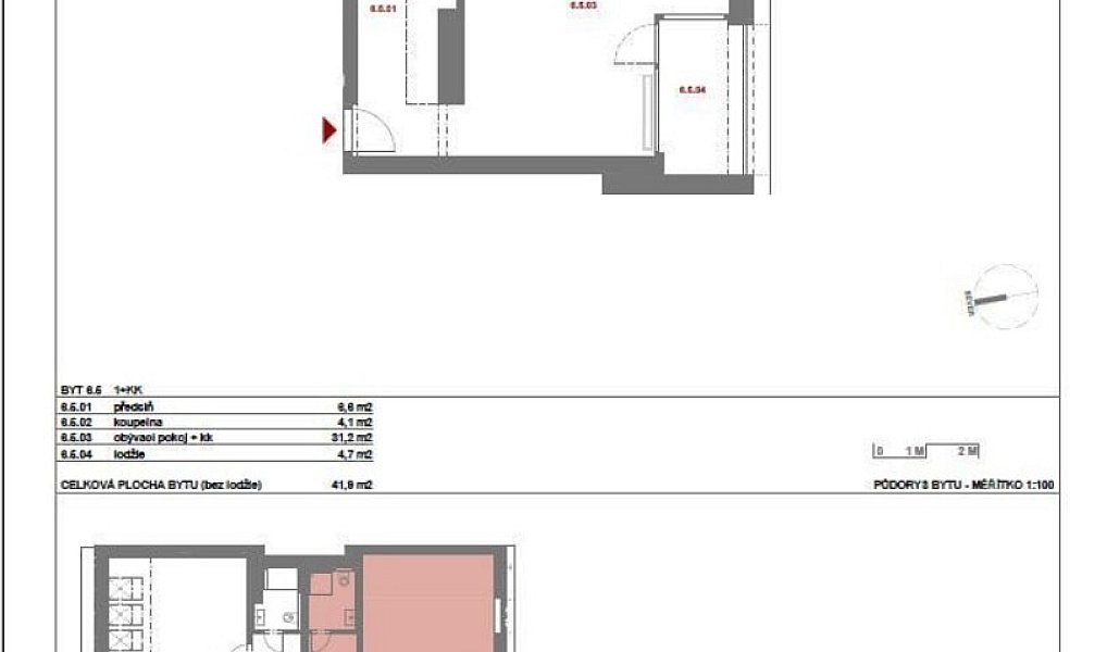 Pronájem bytu 1+kk 31 m², Praha – náhled fotky 7