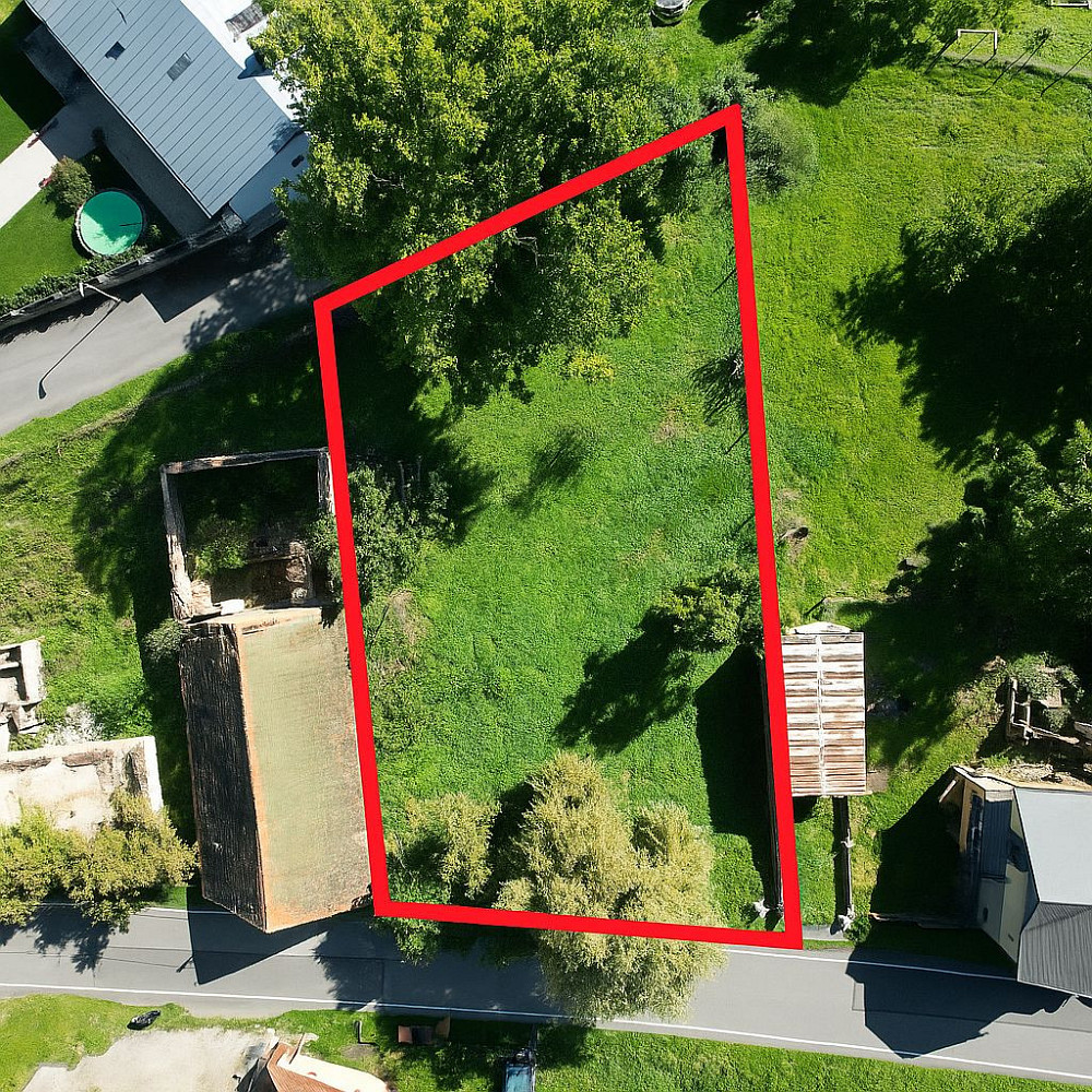 Prodej stavebního pozemku 973 m²