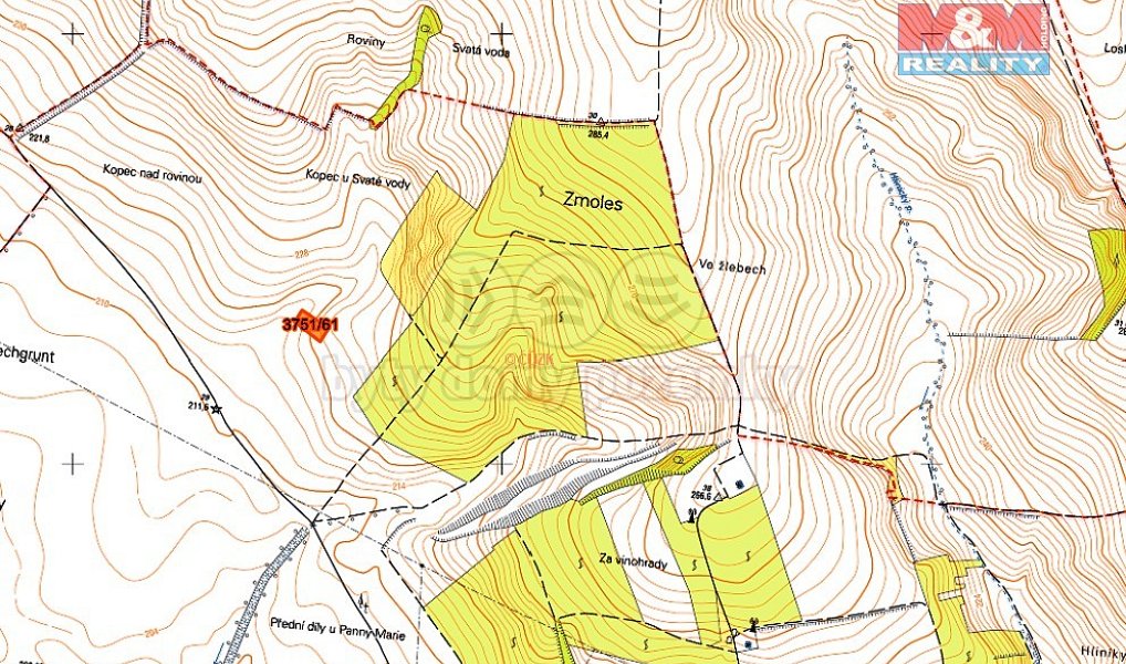 Prodej pole 2 601 m², Vracov – náhled fotky 4