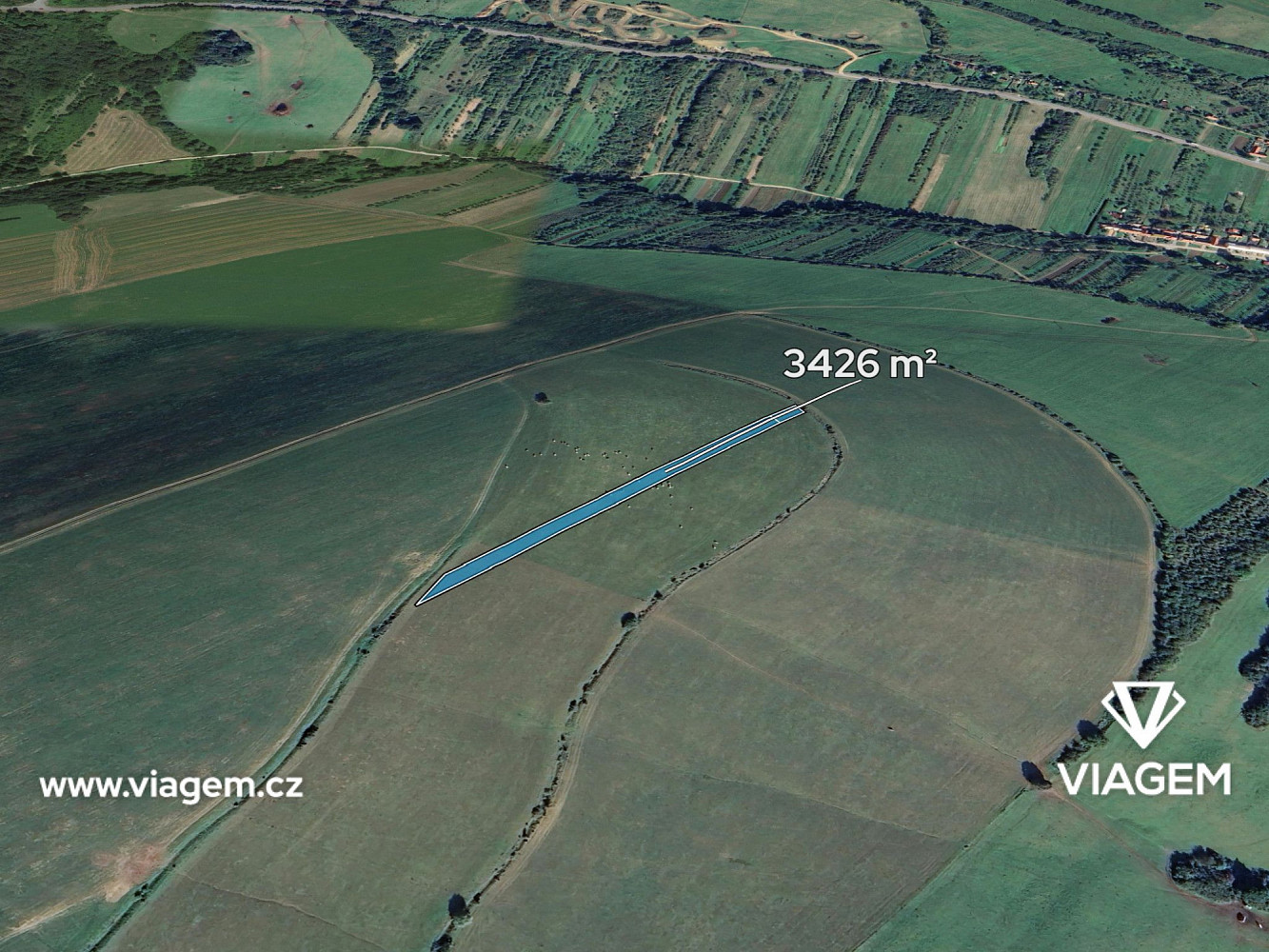Prodej pole 3 426 m²