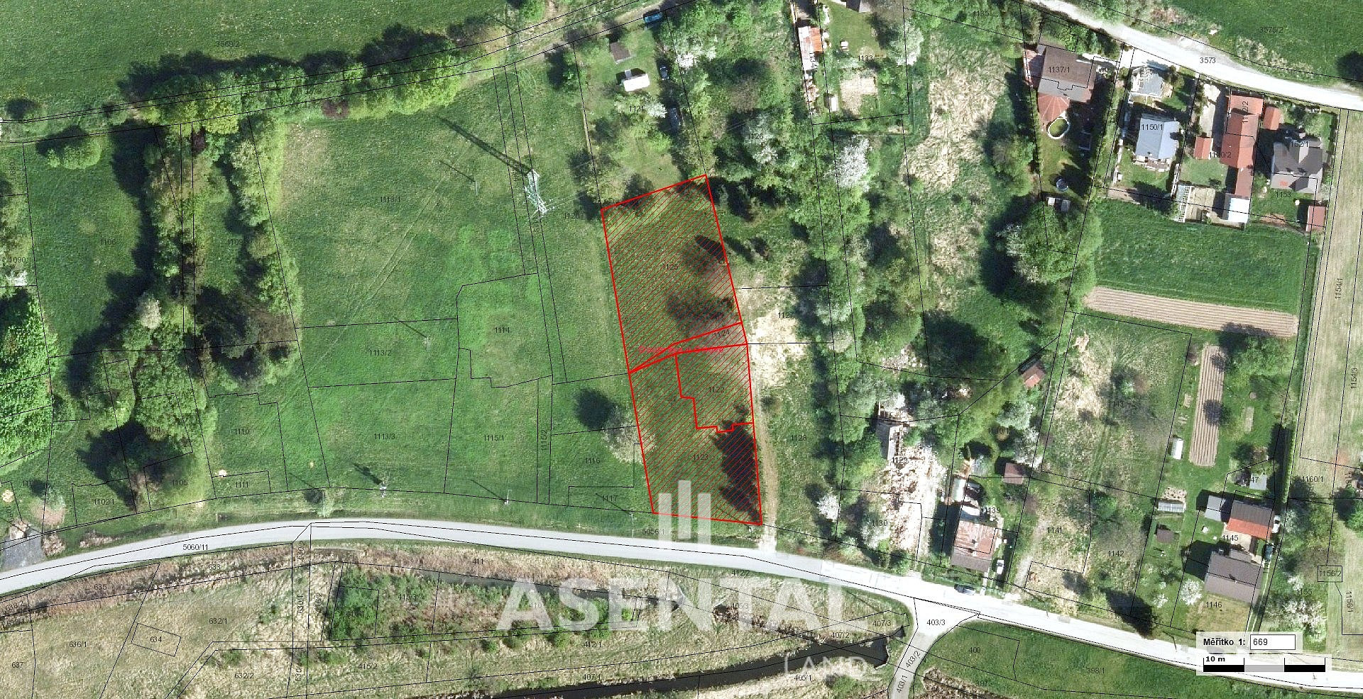 Prodej stavebního pozemku 2 355 m² – fotografie 3