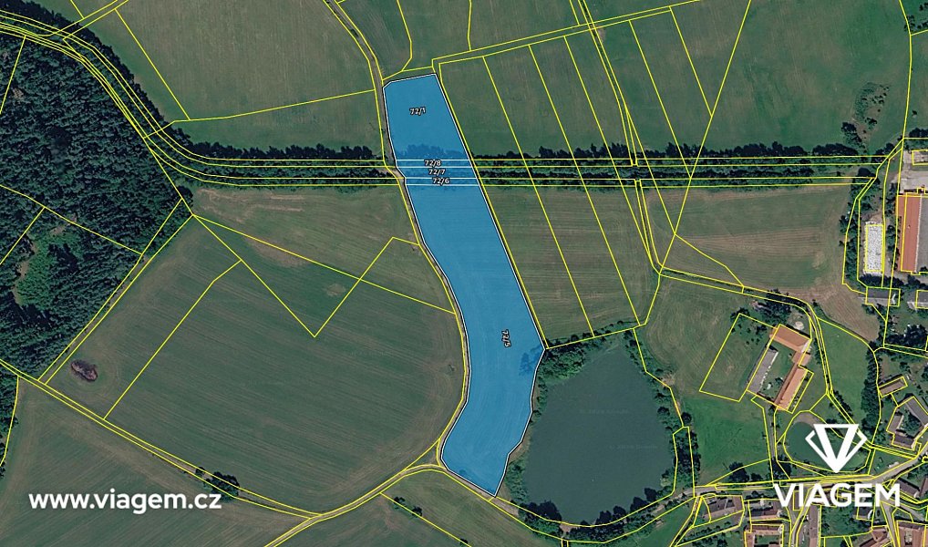 Prodej pole 3 326 m², Kardašova Řečice – náhled fotky 4