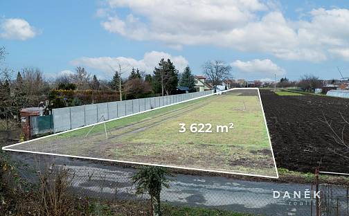 Prodej stavebního pozemku 3 622 m², Brno - Přízřenice