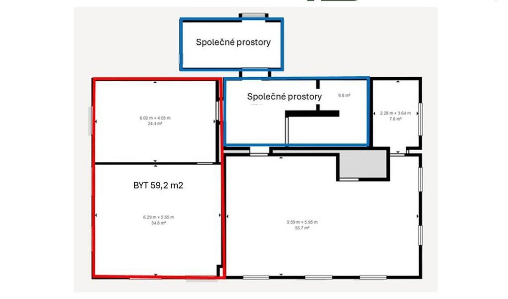 Prodej bytu 2+kk 59 m², Vilémov – náhled fotky 16