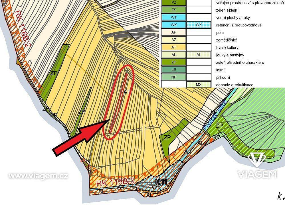 Prodej pole 11 m²