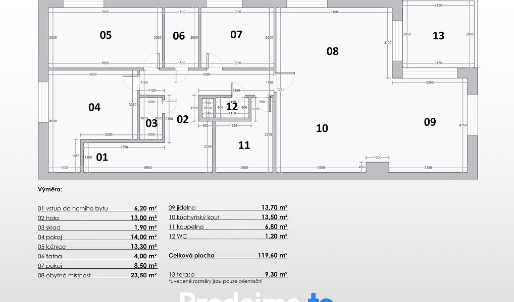Prodej bytu 4+kk 119 m², Rudná – náhled fotky 24