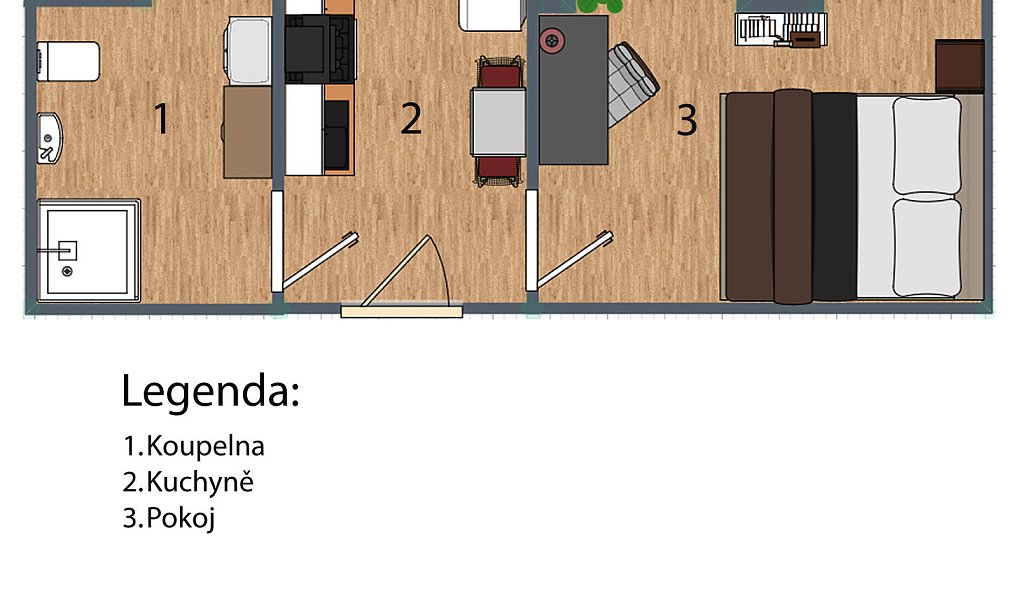Pronájem bytu 1+1 29 m², Brno – náhled fotky 11