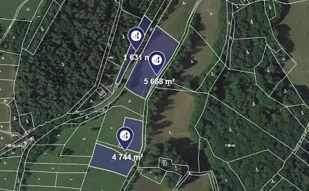 Prodej louky 2 007 m², Železný Brod, okres Jablonec nad Nisou