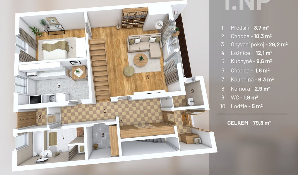 Prodej domu 220 m² s pozemkem 564 m², Praha – náhled fotky 3