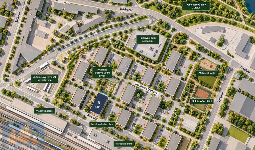 Pronájem bytu 1+kk 28 m², Kralupy nad Vltavou – náhled fotky 8