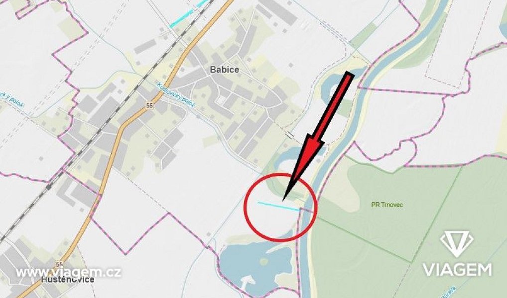 Prodej pole 572 m², Babice – náhled fotky 4