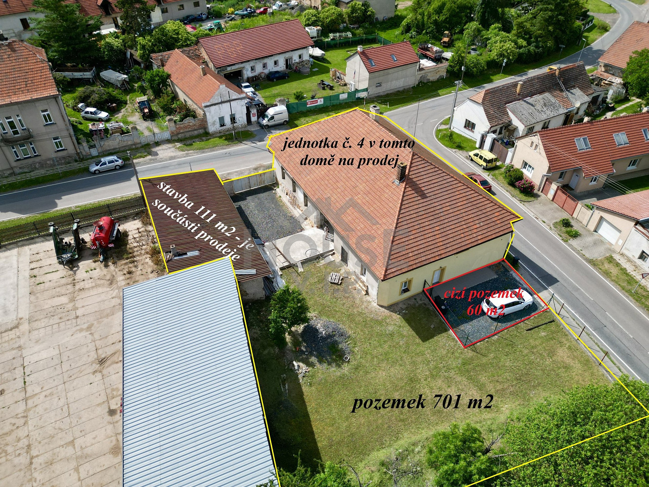 Prodej komerčního pozemku 812 m²