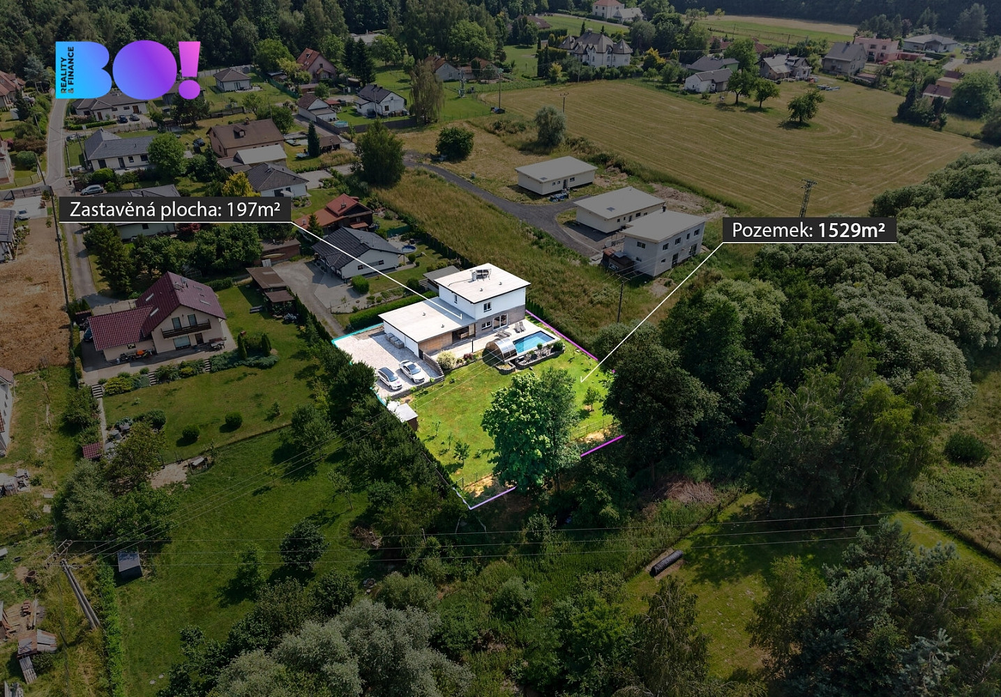 Prodej domu 191 m² s pozemkem 1 529 m²