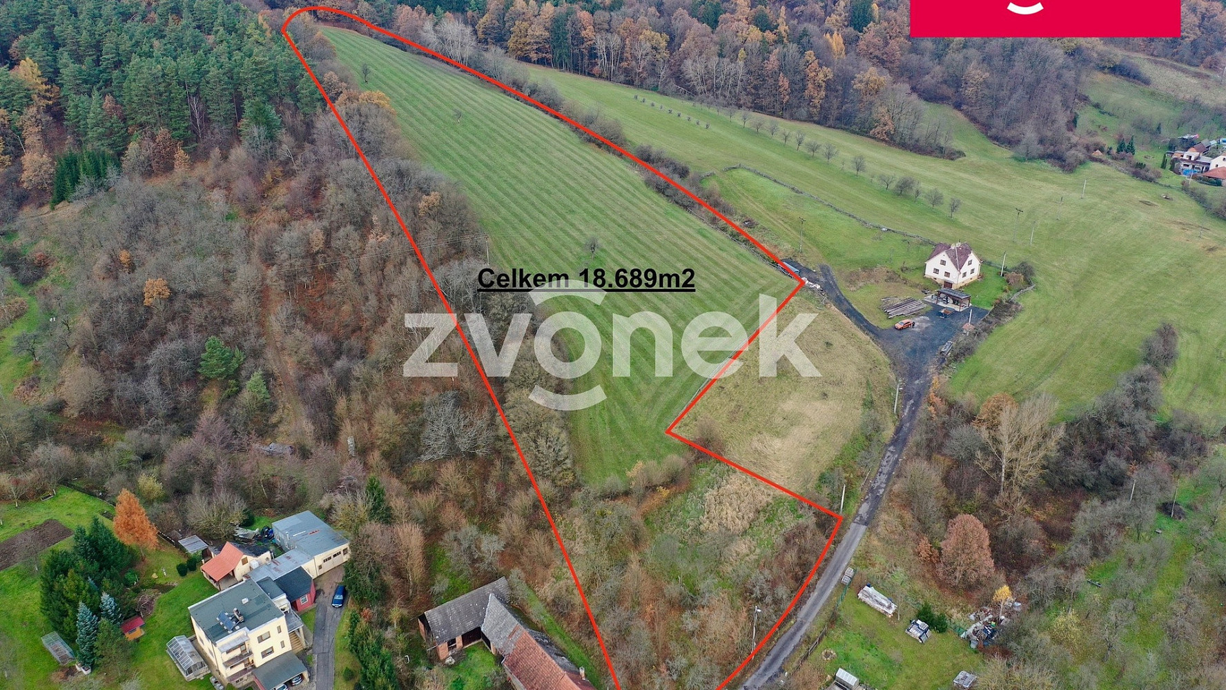 Prodej pole 17 509 m² – fotografie 2