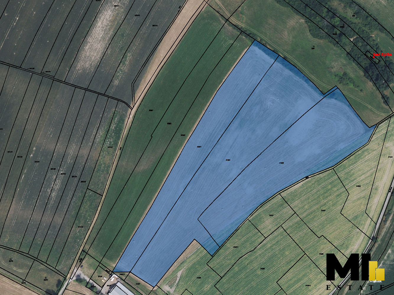 Prodej pole 41 281 m²