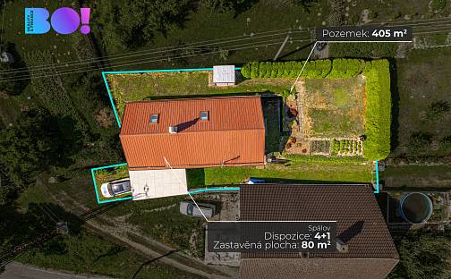 Prodej chaty/chalupy 140 m² s pozemkem 405 m², Spálov, okres Nový Jičín