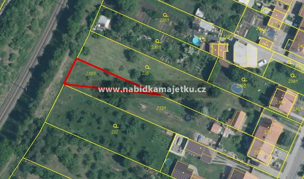 Prodej zahrady, 316 m², Vyškov, Křenovice