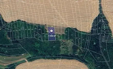 Prodej louky 1 352 m², Částkov, okres Uherské Hradiště