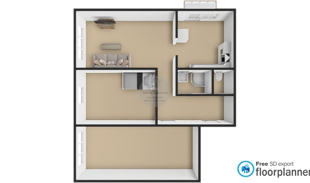 Prodej bytu 3+1 59 m², Ostrava – náhled fotky 16