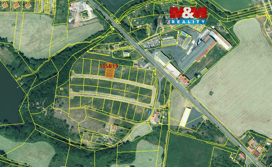 Prodej stavebního pozemku 1 095 m²