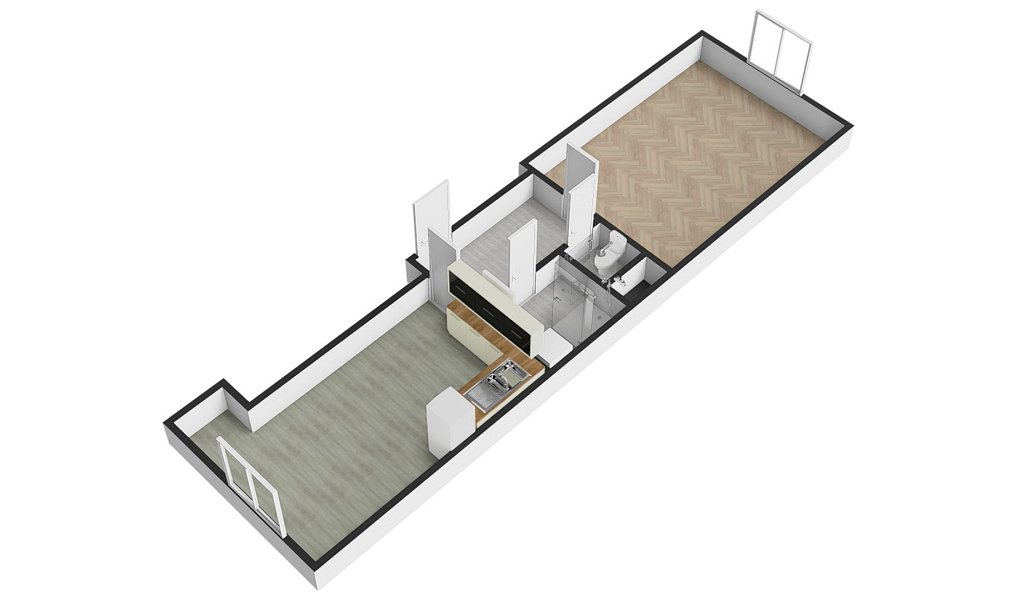 Pronájem bytu 2+kk 50 m², Praha – náhled fotky 10
