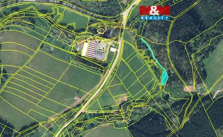 Prodej lesa 640 m², Stárkov, okres Náchod