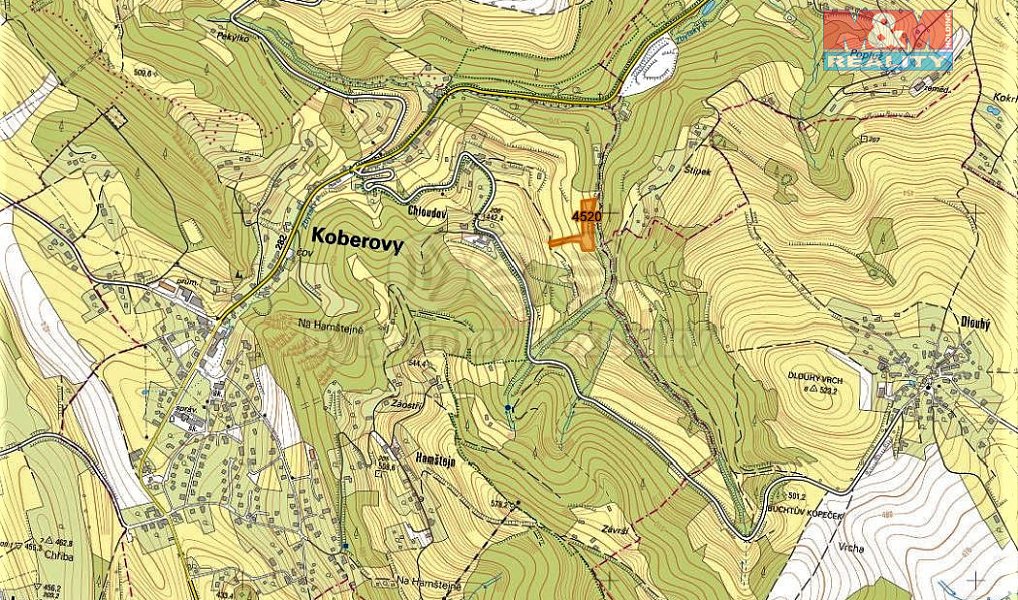Prodej louky 6 562 m², Koberovy – náhled fotky 2