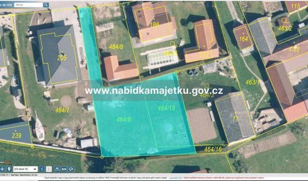 Prodej pozemku, 890 m², České Budějovice, Slavče