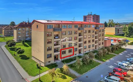 Prodej bytu 3+1 72 m², Šeříková, Dobronín, okres Jihlava
