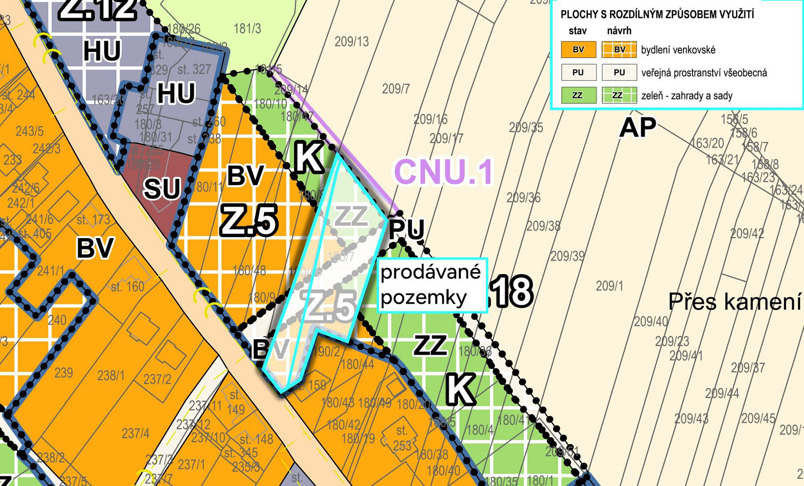 Prodej stavebního pozemku 3 292 m² — photo 2