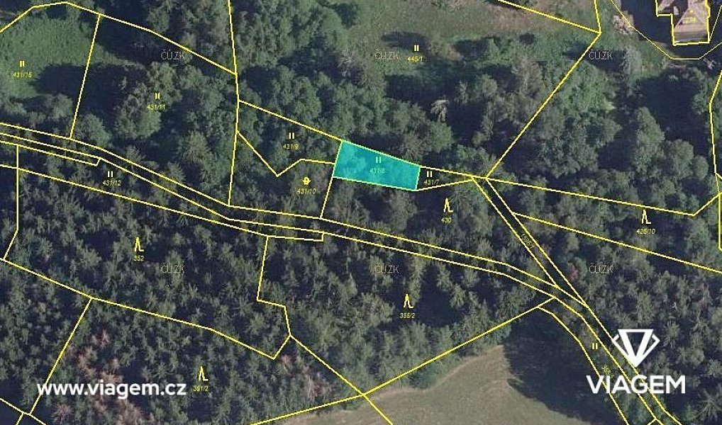 Prodej zahrady 680 m², Pěnčín – náhled fotky 3