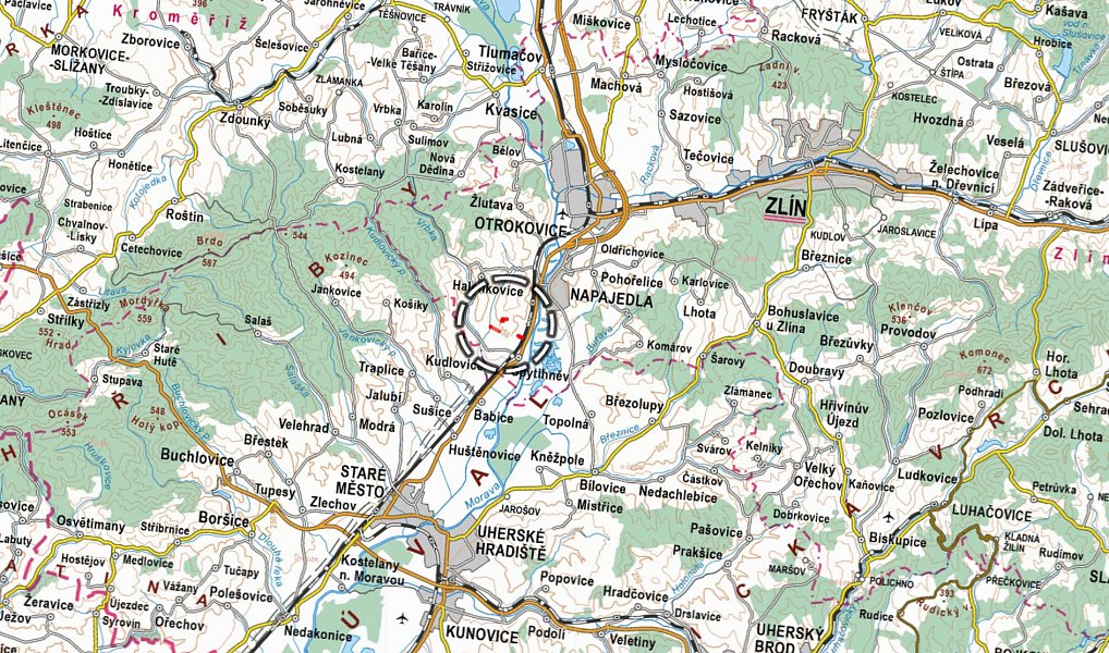 Prodej pole 7 038 m², Spytihněv – náhled fotky 5