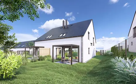 Prodej domu 126 m² s pozemkem 337 m², U Špejcharu, Tlučná, okres Plzeň-sever