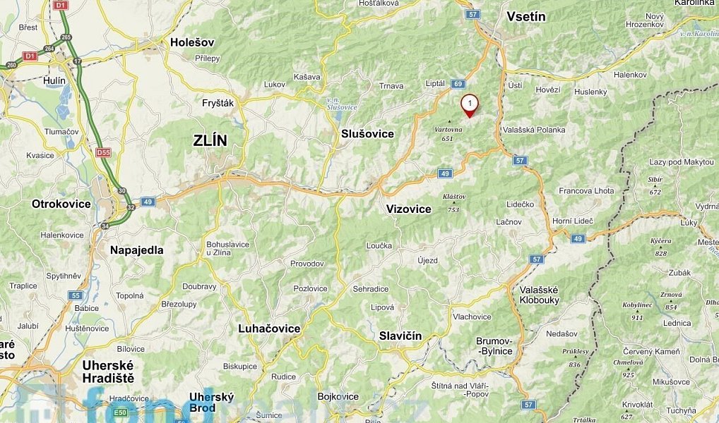 Prodej pole 13 881 m², Seninka – náhled fotky 9