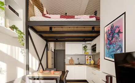 Pronájem bytu 1+kk 34 m²