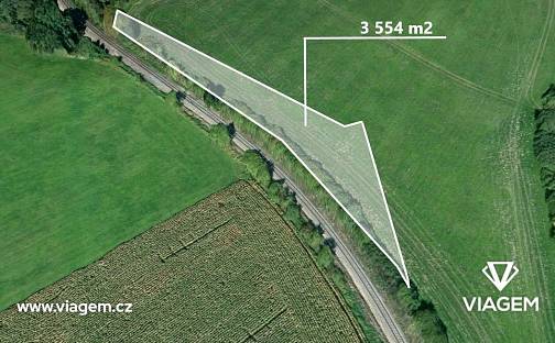 Prodej pole 370 m², Klešice, okres Chrudim