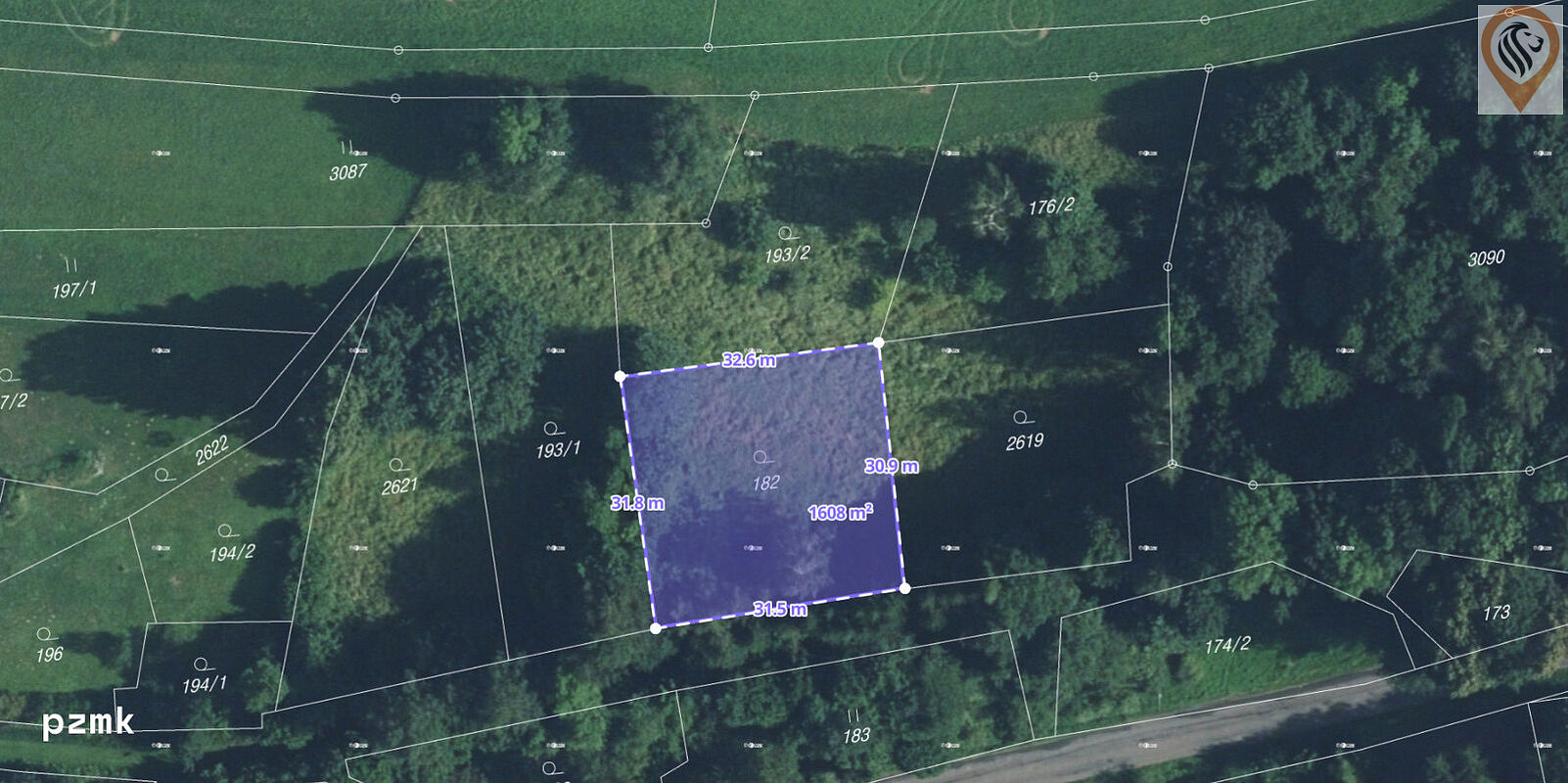 Prodej stavebního pozemku 1 007 m² – fotografie 2