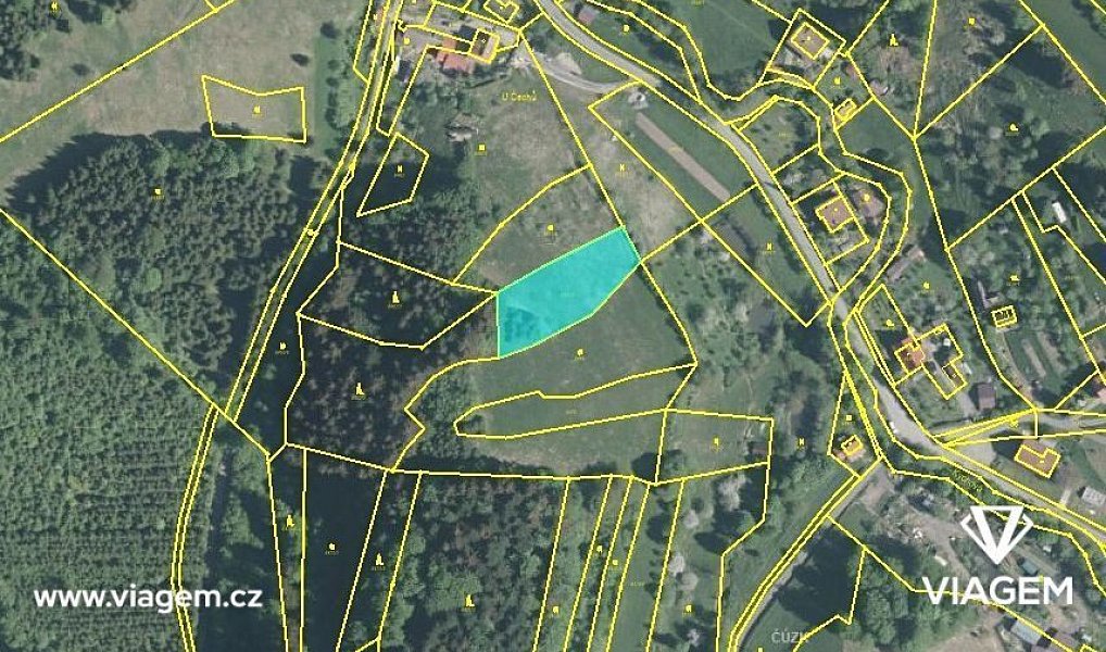 Prodej zahrady 1 746 m², Huslenky – náhled fotky 3