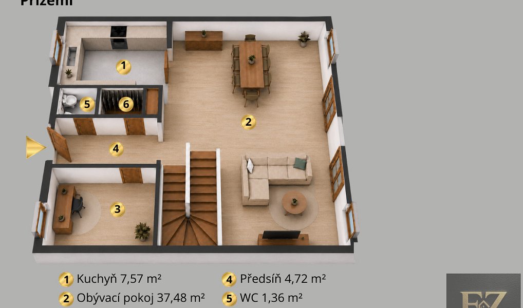 Prodej domu 138 m² s pozemkem 262 m², České Budějovice – náhled fotky 7
