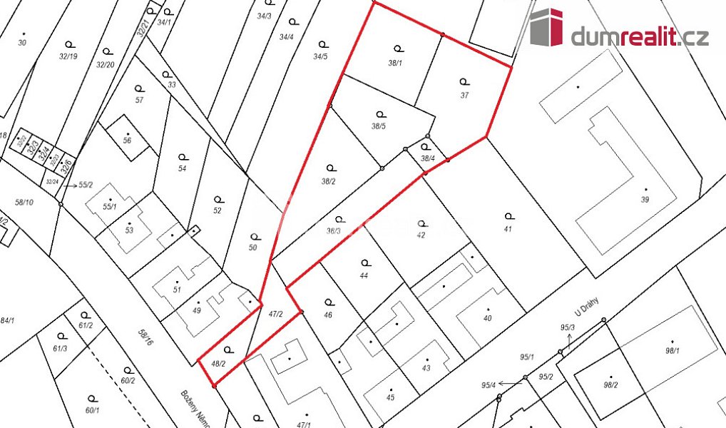 Prodej stavebního pozemku 2 401 m², Podivín – náhled fotky 7