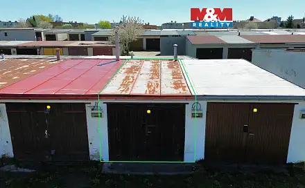 Prodej garáže, 17 m2, Sezimovo Ústí, ul. Ke Hvězdárně, Ke Hvězdárně, Sezimovo Ústí, okres Tábor