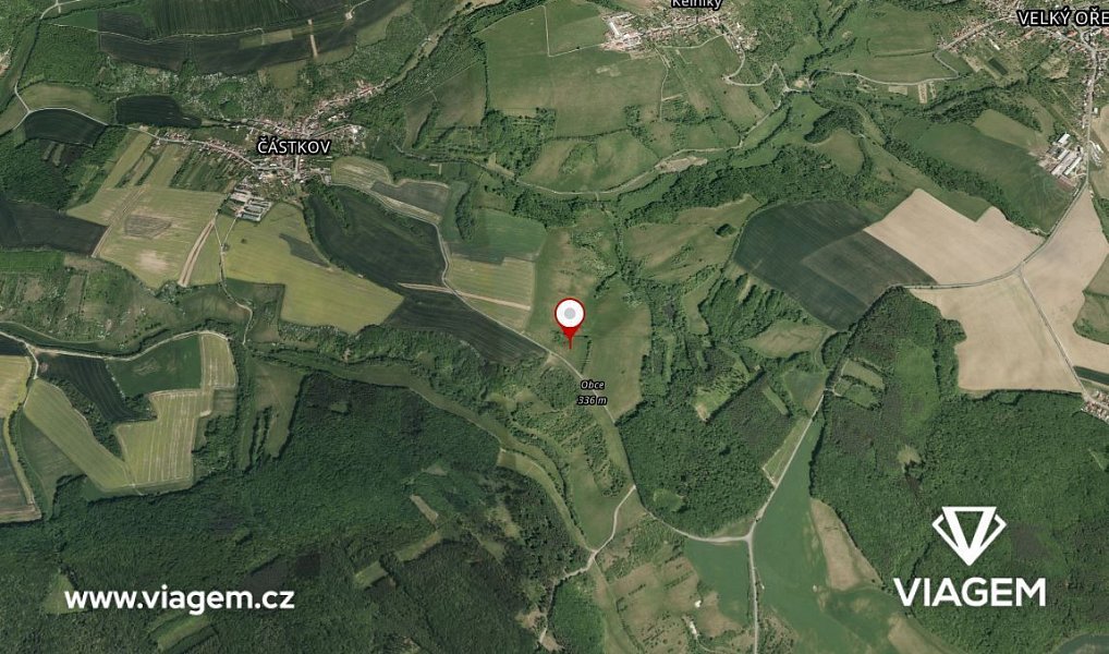 Prodej zahrady 2 385 m², Částkov – náhled fotky 2