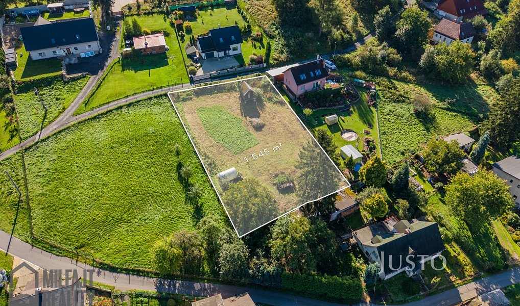 Prodej stavebního pozemku 1 545 m², Nová Ves – náhled fotky 9