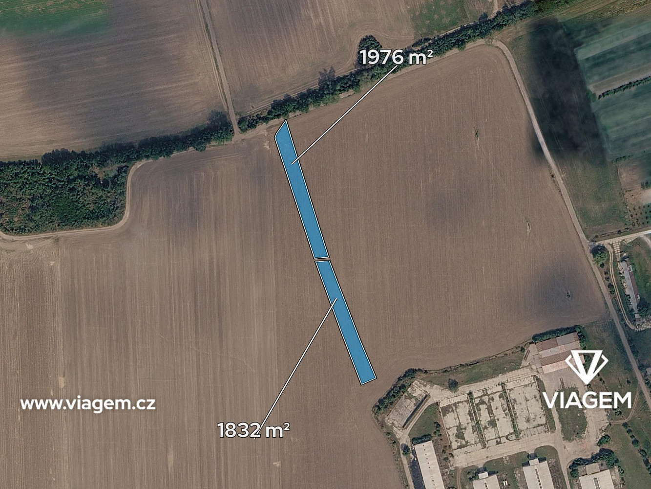 Prodej pole 1 269 m² – fotografie 2