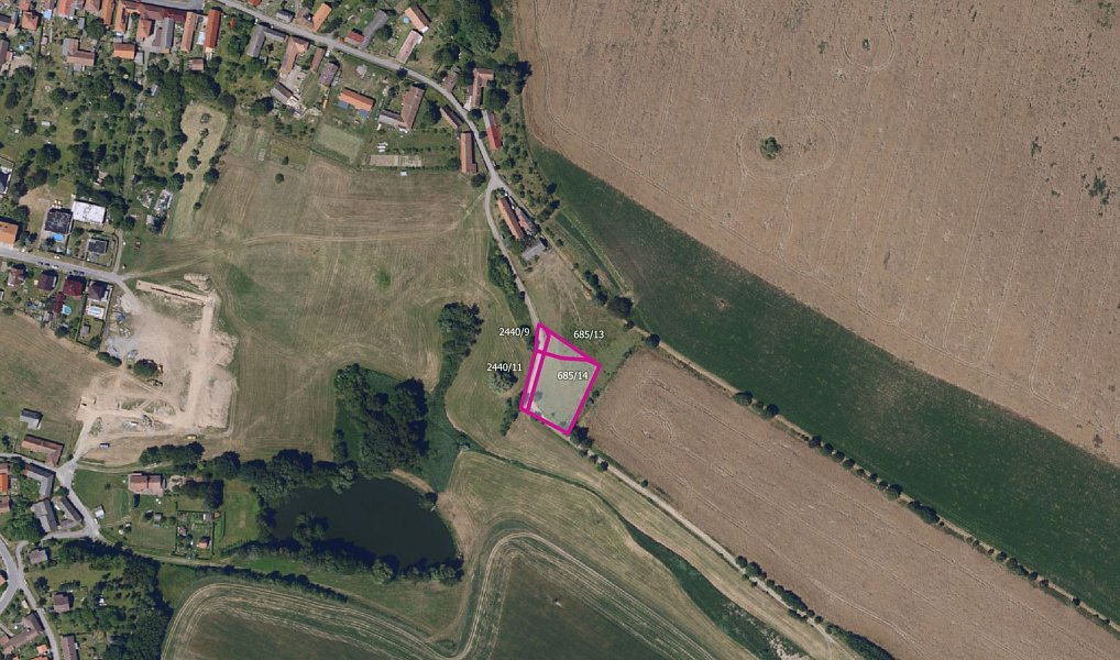 Prodej pozemku, 9777 m², Havlíčkův Brod, Uhelná Příbram